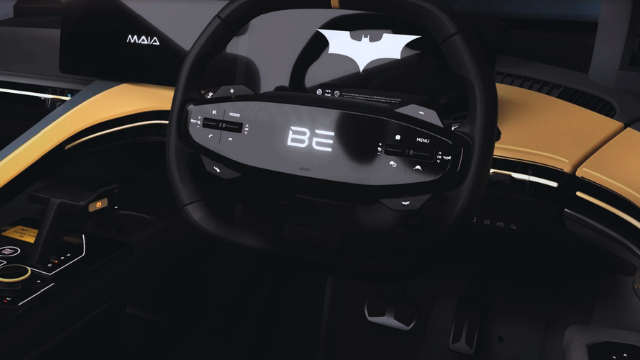 Interior and features of the Mahindra BE 6 Batman Edition